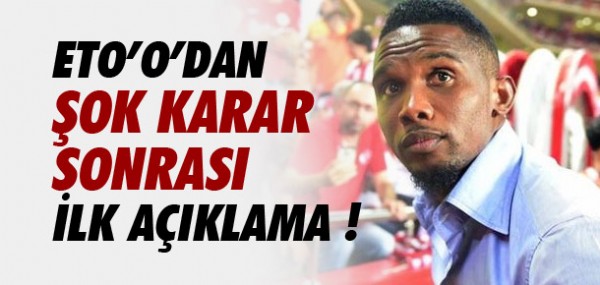 Antalyaspor'da Eto oku!