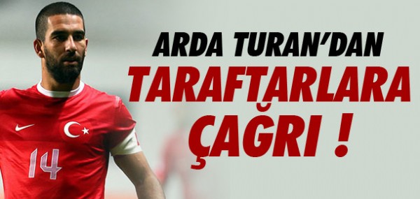 Arda Turan'dan taraftarlara ar