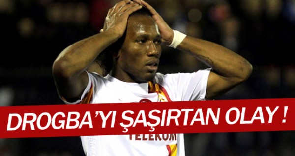 Drogba'y artan olay