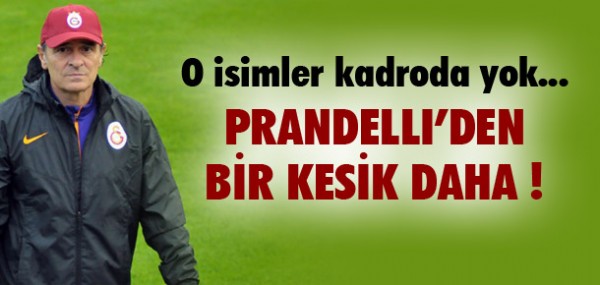 Prandelli bu kez onu almad