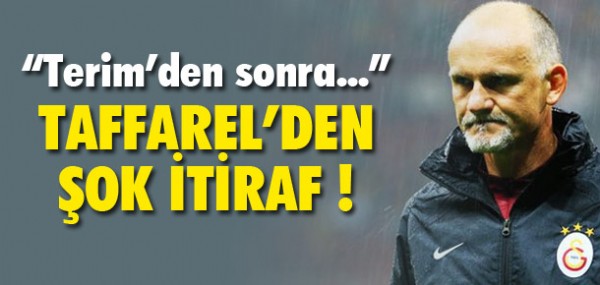 Taffarel'den ok itiraf