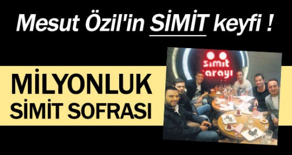 Mesut zil'in simit keyfi