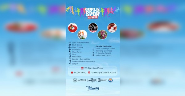 Genlik ve Spor Festivali dzenlenecek