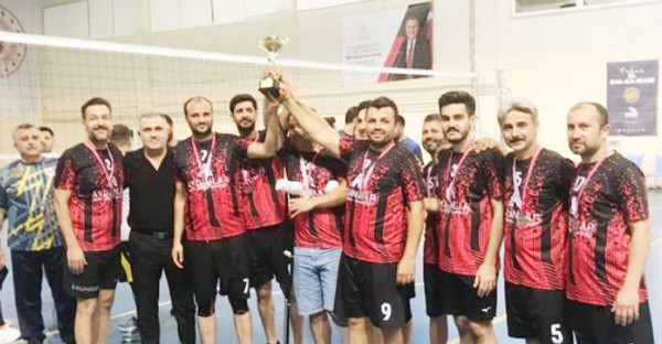 Anamurda voleybol heyecan yaand