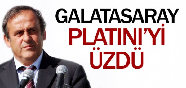 Galatasaray Platini'yi zd