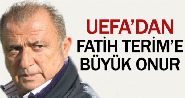 Fatih Terim'e byk onur